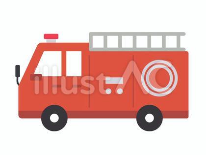 消防車のイラスト