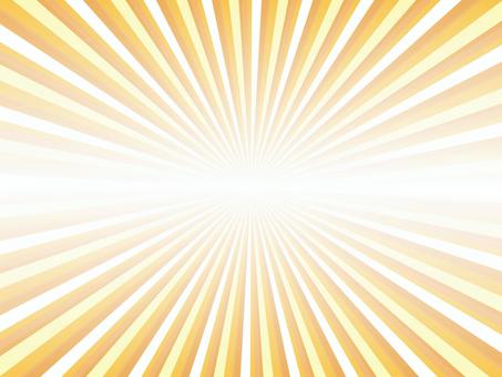 眩しく広がる橙色の集中線背景素材 背景,集中線,オレンジ,黄色,放射線,爆発,光,太陽,日の出,空のイラスト素材
