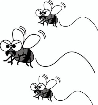 Illustration, fly, pest, not hygienic, 