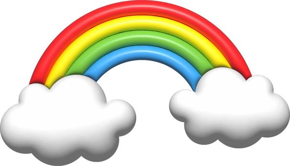 Illustration, rainbow, teeth, plump, 