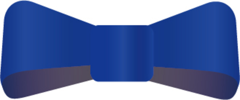 青いリボンのイラスト リボン,りぼん,青いリボン,飾り,装飾,クリスマス,プレゼント,ギフト,可愛い,イラストのイラスト素材