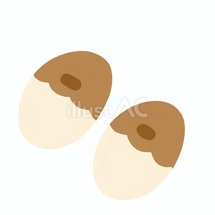 ひよこのまんじゅう2 ひよこ,饅頭,和菓子のイラスト素材