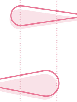 ピンク雫型と点線で構成された縦型フレーム ピンク雫型と点線で構成された縦型フレーム 背景,フレーム,雫,図形,ピンク,パステルカラー,ポップ,かわいい,点線,縦長のイラスト素材