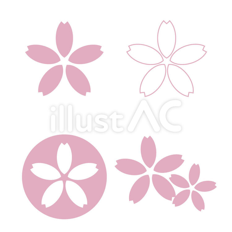 桜 さくら,はな,花びらのイラスト素材