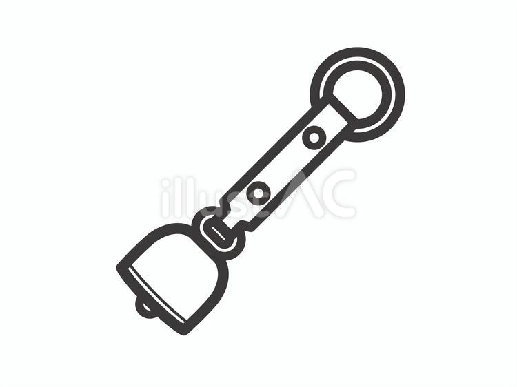 熊よけ鈴06 熊よけ鈴,ベル,登山のイラスト素材