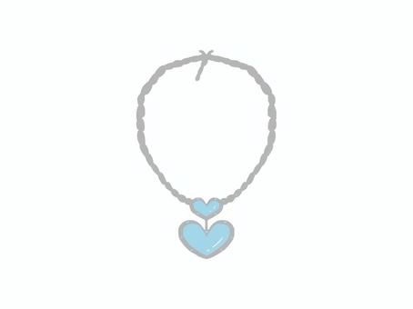 ネックレス ネックレス,宝石,ハート,プレゼント,豪華,贅沢,綺麗,かわいいのイラスト素材