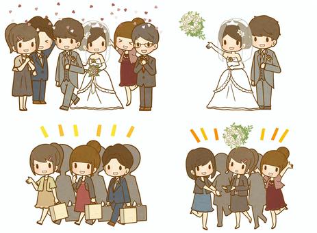 婚禮⑤, JPG 和 PNG 婚禮⑤, 婚禮, 前台, buketosu, JPG 和 PNG