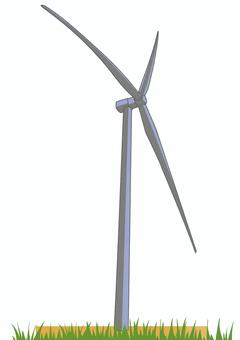 風力発電 風力発電,発電機,風車,エコ,再生可能エネルギーのイラスト素材