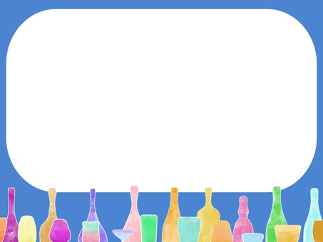 Free Vectors | alcoholic background blue