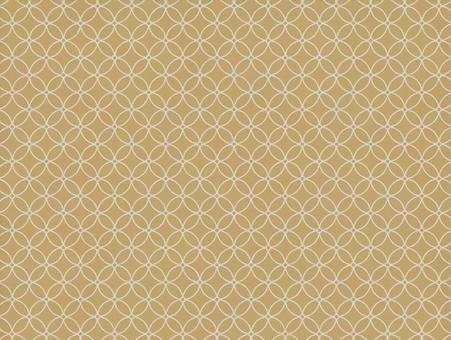 小さめ星七宝柄背景⑤ 和模様,和柄,和素材,和風,星七宝,七宝,七宝柄,七宝繋ぎ,背景素材,ベクターのイラスト素材