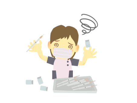 nurse filling an injection, JPG and PNG nurse filling an injection, nurse, vaccination, syringe, JPG and PNG