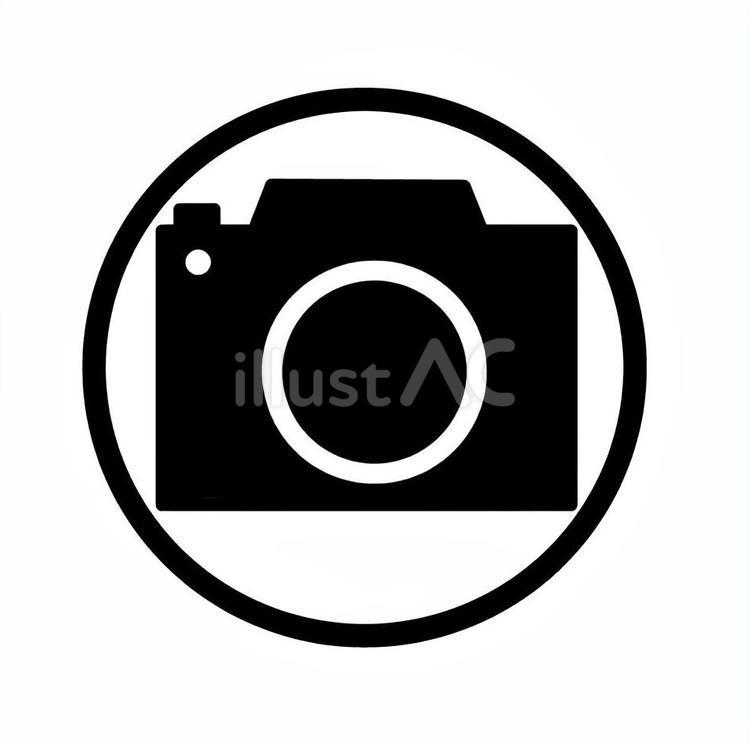 写真撮影OKのアイコン 撮影ok,アイコン,カメラのイラスト素材
