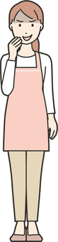 Apron housewife-coloring-186-whole body, JPG, PNG and AI Apron housewife-coloring-186-whole body, housewife, mama, female, JPG, PNG and AI