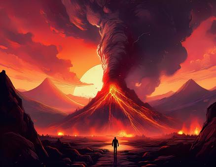火山の大噴火
