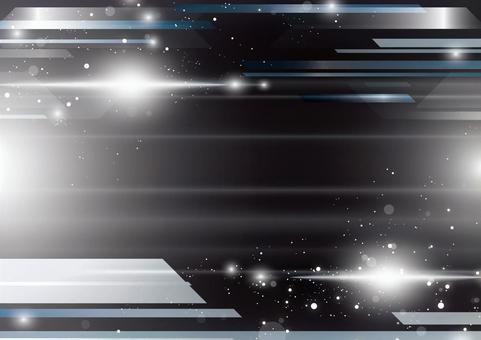 スタイリッシュなラインのデジタル背景素材 スタイリッシュなラインのデジタル背景素材 デジタル,サイバー,ライン,光,パーティクル,フレア,スタイリッシュ,背景のイラスト素材