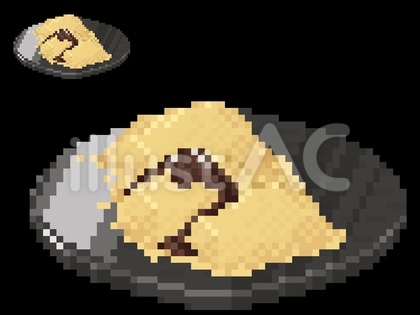 きな粉もち ドット絵