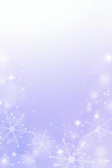 キラキラふわふわな雪の結晶の背景 水色 背景,冬,雪,結晶,キラキラ,ふわふわ,グラデーション,淡い,水色,フレームのイラスト素材