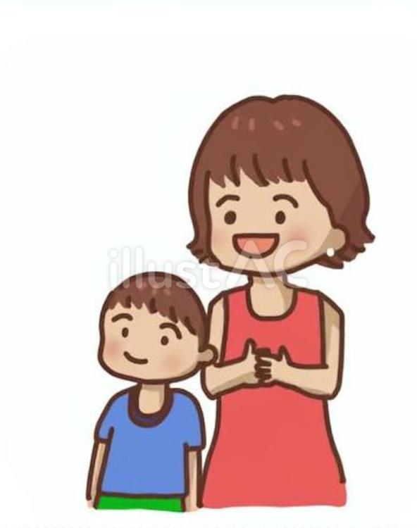 東南アジアの子供たち（笑顔）２ アジア,子供,きょうだいのイラスト素材
