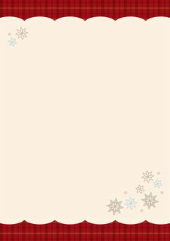 冬カードチェック・縦