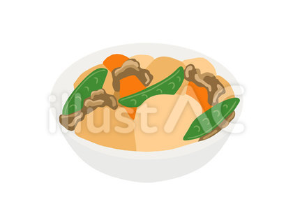 肉じゃが イラスト