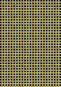 四角並ぶ　 四角,並ぶ,タイル,ブロック,抽象的,黄,背景,a4のイラスト素材