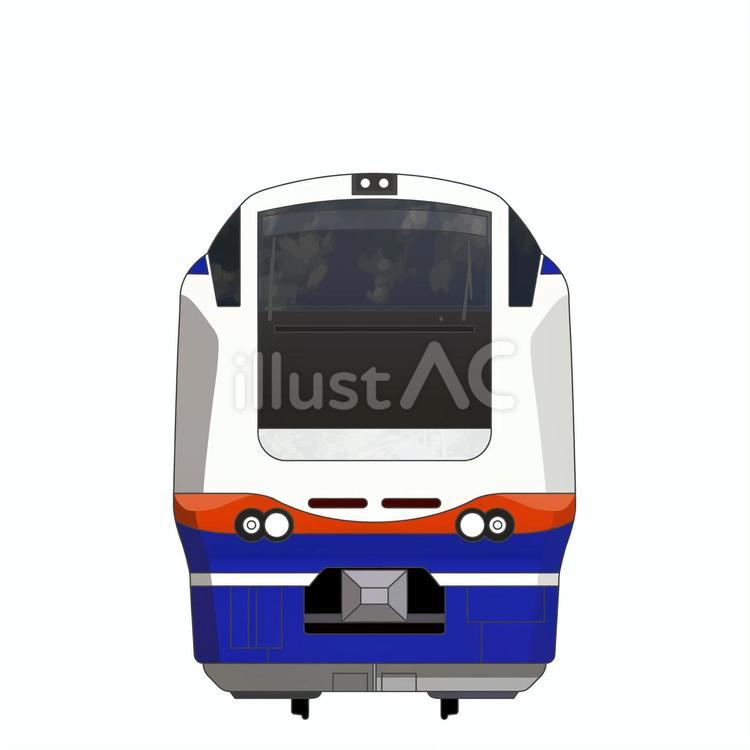 GT2009_E653-1100 電車,日本,リアルのイラスト素材