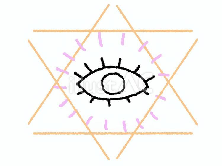 不思議な瞳 瞳,不思議,監視のイラスト素材