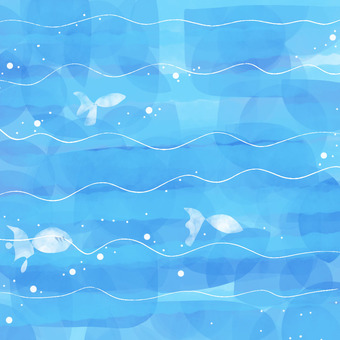 水の中を泳ぐ魚