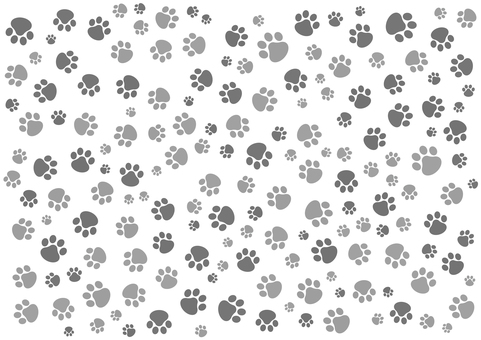モノトーンな肉球の背景 モノトーンな肉球の背景 肉球,カラフル,動物,生き物,ペット,猫,犬,足跡,モノクロ,モノトーンのイラスト素材