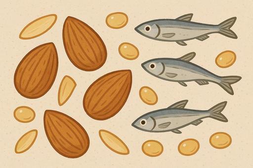 アーモンド小魚大豆お洒落