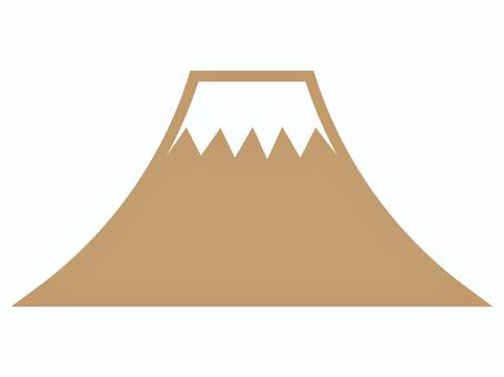 富士山のシルエット 富士山,アイコン,シルエット,山,登山,マーク,マウンテン,シンプル,デザイン,イラストのイラスト素材