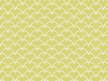 イチョウパターンの背景  背景,イチョウ,黄色,紅葉,バックグラウンド,おしゃれ,かわいい,繰り返し,模様,10月のイラスト素材