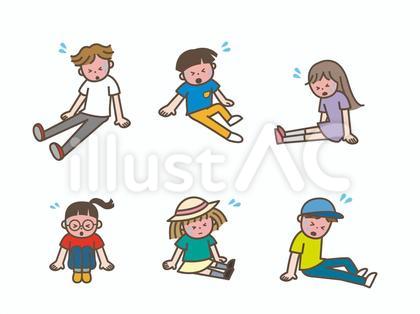 夏バテの小学生
