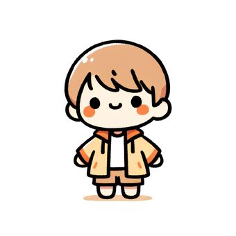 シンプルな男の子 パーカー シンプルな男の子 パーカー シンプル,男の子,人物のイラスト素材