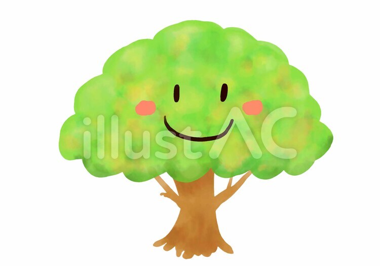 木 木 ツリー,木,可愛いのイラスト素材