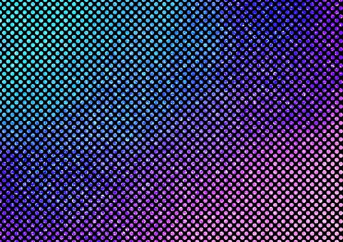 グラデーションドット柄