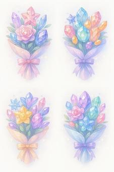 宝石の花束