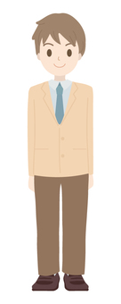 西裝男學生, JPG, PNG 和 AI 西裝男學生, 男子高生, 學生, 男子, JPG, PNG 和 AI