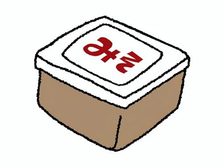 味噌 味噌,調味料,食べ物,pop調,手描き,挿絵,ワンポイント,素材,商用可,無料のイラスト素材