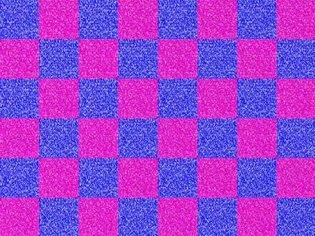 紫色と青色の市松模様の背景壁紙素材画像 市松模様,紫色,青色,背景,壁紙,和風,和柄,テクスチャ,格子柄,グラフィックのイラスト素材