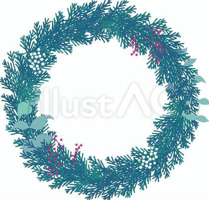 クリスマスリース・ユーカリ