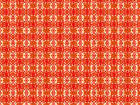 パターン背景紅葉色 背景,パターン,壁紙,オレンジ,赤,細かい,複雑,綺麗,規則正しい,模様のイラスト素材