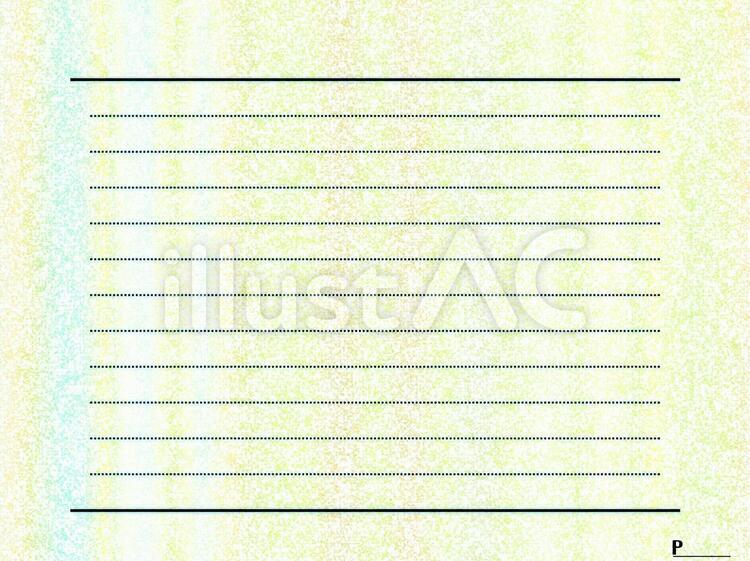 横書きメモ用紙N1020 メモ,メモ用紙,メモ帳のイラスト素材