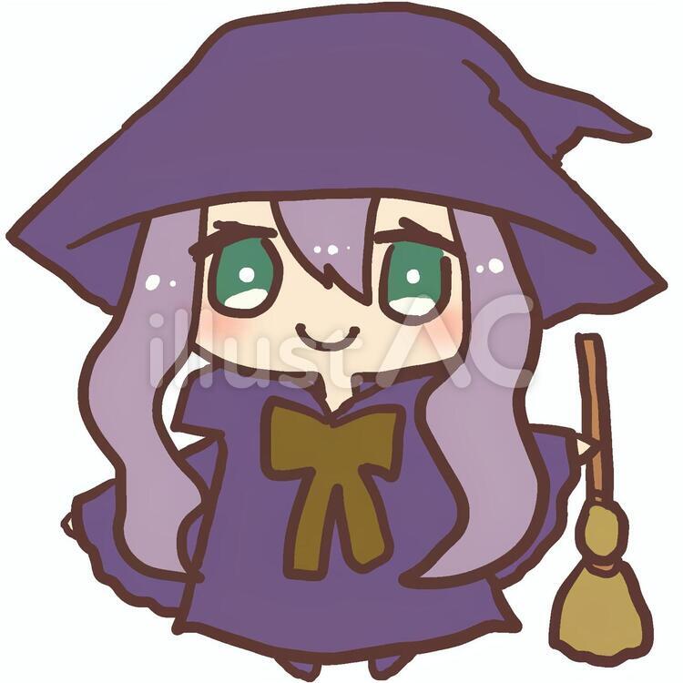 魔法使いの女の子イラスト No 無料イラスト フリー素材なら イラストac