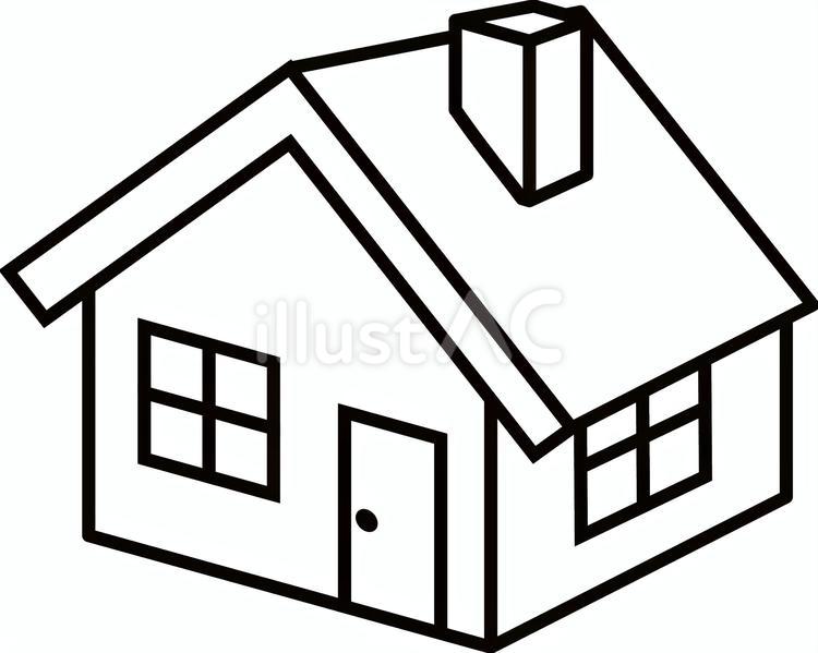 家　 家,戸建て,建物のイラスト素材