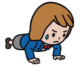 腕立てする人 腕立て,筋トレ,運動,フィットネス,トレーニング,エクササイズ,健康,ダイエット,体幹,筋肉のイラスト素材