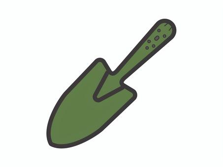 移植ゴテ02 移植ゴテ,ガーデニング,スコップ,アイコン,マーク,シンプルのイラスト素材