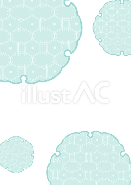 雪文様