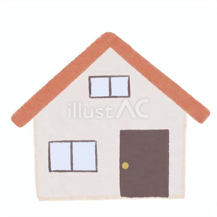 家 家,一軒家,住居のイラスト素材