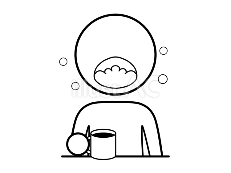うがい　予防　ピクトグラム　上半身 うがい,予防,ピクトグラムのイラスト素材